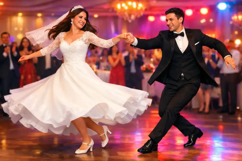 انواع رقص آذری در عروسی